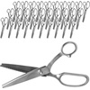 image:imageJubileeYarn Professional Grade Pinking Shears  95 Serrated Stainless Steel  Black amp Grey  1 Pair9 Silver
