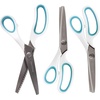 image:imageJubileeYarn Professional Grade Pinking Shears  95 Serrated Stainless Steel  Black amp Grey  1 Pair9 White  Blue