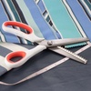 image:imageJubileeYarn Professional Grade Pinking Shears  95 Serrated Stainless Steel  Black amp Grey  1 Pair9 White  Orange