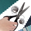 image:imageJubileeYarn Professional Grade Pinking Shears  95 Serrated Stainless Steel  Black amp Grey  1 Pair9 White  Orange