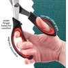 image:imageJubileeYarn Professional Grade Pinking Shears  95 Serrated Stainless Steel  Black amp Grey  1 Pair95 Black  Grey