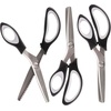 image:imageJubileeYarn Professional Grade Pinking Shears  95 Serrated Stainless Steel  Black amp Grey  1 Pair95 Black  Grey