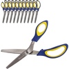 image:imageJubileeYarn Professional Grade Pinking Shears  95 Serrated Stainless Steel  Black amp Grey  1 Pair95 Blue  Yellow