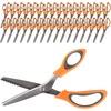 image:imageJubileeYarn Professional Grade Pinking Shears  95 Serrated Stainless Steel  Black amp Grey  1 Pair95 Orange  Grey