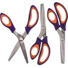 image:imageJubileeYarn Professional Grade Pinking Shears  95 Serrated Stainless Steel  Black amp Grey  1 Pair95 Purple  Orange