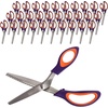 image:imageJubileeYarn Professional Grade Pinking Shears  95 Serrated Stainless Steel  Black amp Grey  1 Pair95 Purple  Orange
