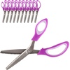 image:imageJubileeYarn Professional Grade Pinking Shears  95 Serrated Stainless Steel  Black amp Grey  1 Pair95 Purple