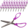 image:imageJubileeYarn Professional Grade Pinking Shears  95 Serrated Stainless Steel  Black amp Grey  1 Pair95 Purple