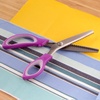 image:imageJubileeYarn Professional Grade Pinking Shears  95 Serrated Stainless Steel  Black amp Grey  1 Pair95 Purple