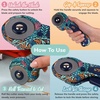 image:imageJubileeYarn Professional Stainless Steel Tailer Fabric Scissors  10 Silver  1 PairBotanical Blue  3 Units