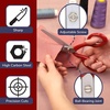 image:imageJubileeYarn Professional Stainless Steel Tailer Fabric Scissors  10 Silver  1 PairBrazil Style  8 Red