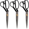 image:imageJubileeYarn Professional Stainless Steel Tailer Fabric Scissors  10 Silver  1 PairCoated  10 Silver