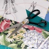 image:imageJubileeYarn Professional Stainless Steel Tailer Fabric Scissors  10 Silver  1 PairCoated  10 Silver