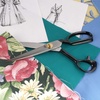 image:imageJubileeYarn Professional Stainless Steel Tailer Fabric Scissors  10 Silver  1 PairCoated  9 Silver