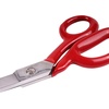 image:imageJubileeYarn Professional Stainless Steel Tailer Fabric Scissors  10 Silver  1 PairHigh Level  84 Red