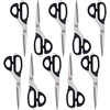 image:imageJubileeYarn Professional Stainless Steel Tailer Fabric Scissors  10 Silver  1 PairJapanese Style  10 Black