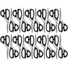 image:imageJubileeYarn Professional Stainless Steel Tailer Fabric Scissors  10 Silver  1 PairJapanese Style  8 Black