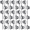 image:imageJubileeYarn Professional Stainless Steel Tailer Fabric Scissors  10 Silver  1 PairJapanese Style  9 Black