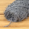 image:imageJubileeYarn Scrubby Dish Yarn  50gSkein Dishcloth Polyester  Lime Green  4 Skeins104 Blushed Grey