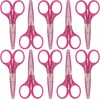 image:imageJubileeYarn Sharp Titanium Embroidery Craft Scissors wSheath  Gold  1 PairClassic  Translucent Red
