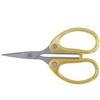 image:imageJubileeYarn Sharp Titanium Embroidery Craft Scissors wSheath  Gold  1 PairGold  Snips