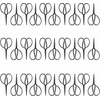 image:imageJubileeYarn Sharp Titanium Embroidery Craft Scissors wSheath  Gold  1 PairSteel Black