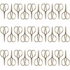 image:imageJubileeYarn Sharp Titanium Embroidery Craft Scissors wSheath  Gold  1 PairSteel Gold