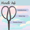 image:imageJubileeYarn Sharp Titanium Embroidery Craft Scissors wSheath  Gold  1 PairSteel Gold