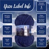image:imageJubileeYarn Simply Chunky Yarn  Bulky Acrylic  Lava  2 Skeins05 Heavens Gate