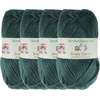 image:imageJubileeYarn Simply Chunky Yarn  Bulky Acrylic  Lava  2 Skeins18 Caribbean Green