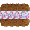 image:imageJubileeYarn Simply Sweet Yarn  100gSkein DK Cotton Blend  Plum Raisin  2 Skeins10 Toffee Treat