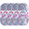 image:imageJubileeYarn Simply Sweet Yarn  100gSkein DK Cotton Blend  Plum Raisin  2 Skeins15 Misty Twisty