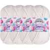 image:imageJubileeYarn Simply Sweet Yarn  100gSkein DK Cotton Blend  Plum Raisin  4 Skeins01 Sugar Spun