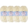 image:imageJubileeYarn Snow Blossom Yarn  DK Superwash Wool  Lavender  2 Skeins02 French Vanilla
