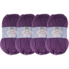 image:imageJubileeYarn Snow Blossom Yarn  DK Superwash Wool  Lavender  2 Skeins04 Plum