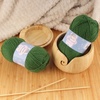 image:imageJubileeYarn Snow Blossom Yarn  DK Superwash Wool  Lavender  2 Skeins08 Leafy Green