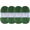 image:imageJubileeYarn Snow Blossom Yarn  DK Superwash Wool  Lavender  2 Skeins08 Leafy Green
