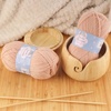 image:imageJubileeYarn Snow Blossom Yarn  DK Superwash Wool  Lavender  2 Skeins09 Salmon