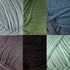image:imageJubileeYarn Snow Blossom Yarn  DK Superwash Wool  Lavender  2 SkeinsColorway Frost Corsage