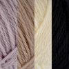 image:imageJubileeYarn Snow Blossom Yarn  DK Superwash Wool  Lavender  2 SkeinsShades of Grey