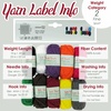 image:imageJubileeYarn Soft Touch Bamboo Rayon Yarn  100gSkein Fingering Acrylic Blend  Fair Skies  2 SkeinsAssortment 98