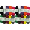 image:imageJubileeYarn Soft Touch Bamboo Rayon Yarn  100gSkein Fingering Acrylic Blend  Fair Skies  2 SkeinsAssortment 98
