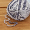 image:imageJubileeYarn Soft and Slim Worsted Yarn  100gSkein Bamboo Rayon Wool Blend  Glacier Blue  2 Skeins017 Pegasus