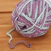 image:imageJubileeYarn Soft and Slim Worsted Yarn  100gSkein Bamboo Rayon Wool Blend  Glacier Blue  2 Skeins018 Aphrodite