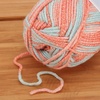 image:imageJubileeYarn Soft and Slim Worsted Yarn  100gSkein Bamboo Rayon Wool Blend  Glacier Blue  2 Skeins122 Hypnos