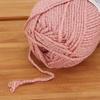 image:imageJubileeYarn Soft and Slim Worsted Yarn  100gSkein Bamboo Rayon Wool Blend  Glacier Blue  2 Skeins1522 Rose Dawn