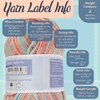 image:imageJubileeYarn Soft and Slim Worsted Yarn  100gSkein Bamboo Rayon Wool Blend  Glacier Blue  2 Skeins2001 Cornsilk