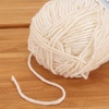 image:imageJubileeYarn Soft and Slim Worsted Yarn  100gSkein Bamboo Rayon Wool Blend  Glacier Blue  2 Skeins2001 Cornsilk