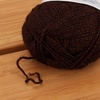image:imageJubileeYarn Soft and Slim Yarn  50gSkein Bamboo Rayon Wool Blend  Pegasus  2 Skeins9911 Dark Chocolate