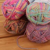 image:imageJubileeYarn Soft and Slim Yarn  50gSkein Bamboo Rayon Wool Blend  Pegasus  2 SkeinsVariety Package